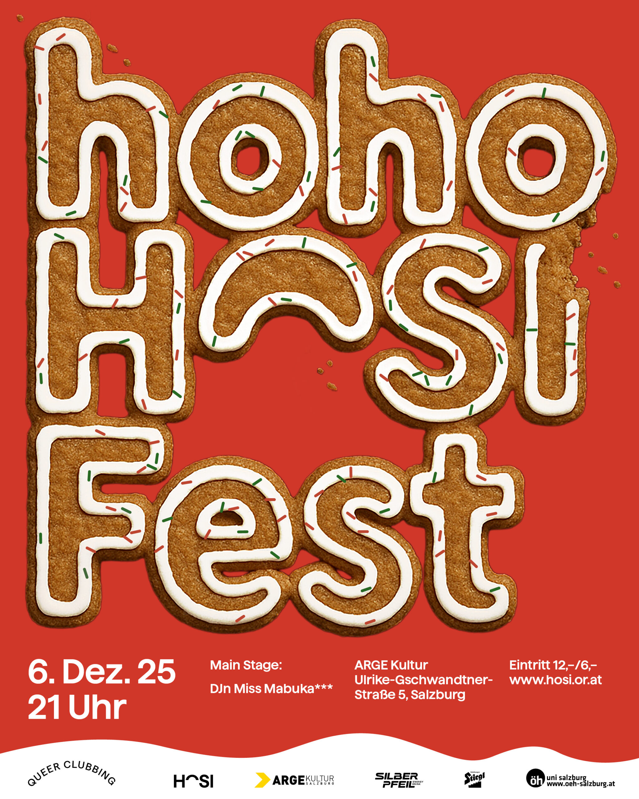 Plakat HOSI Weihnachtsfest