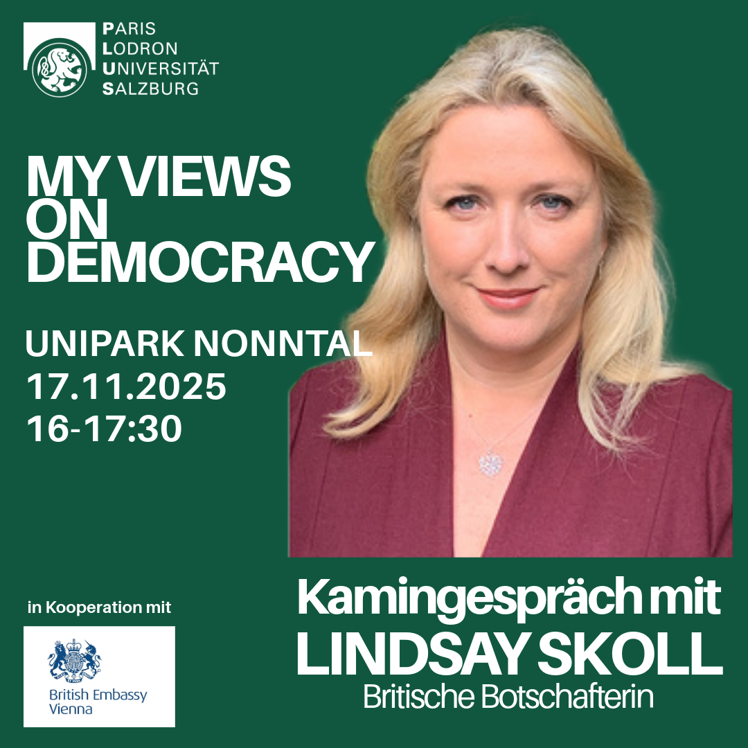 My views on Democacy: Kaminengespräch Lindsay Skoll, 17.11.2025