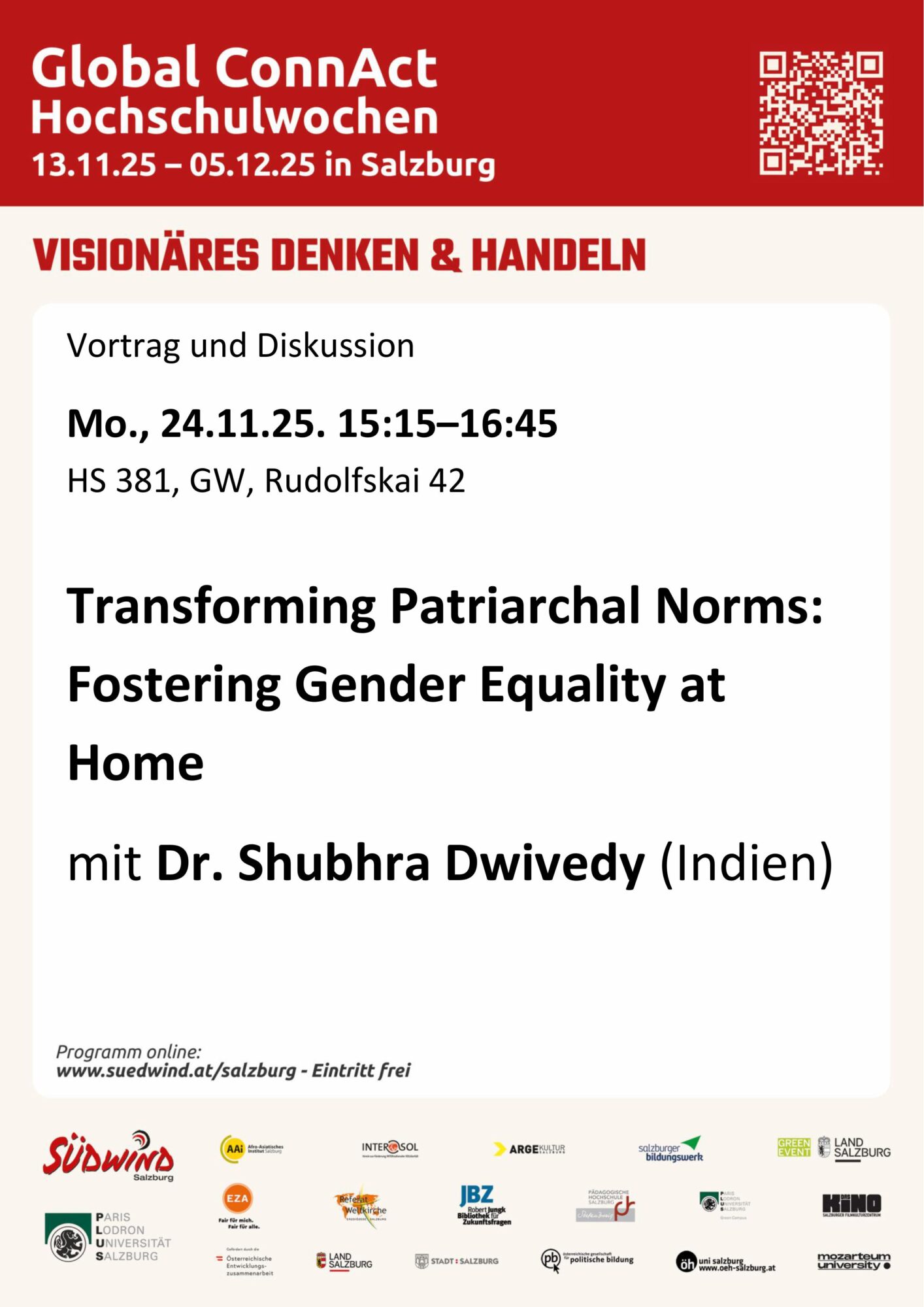 Plakat Hochschulwochen Lefkofridi