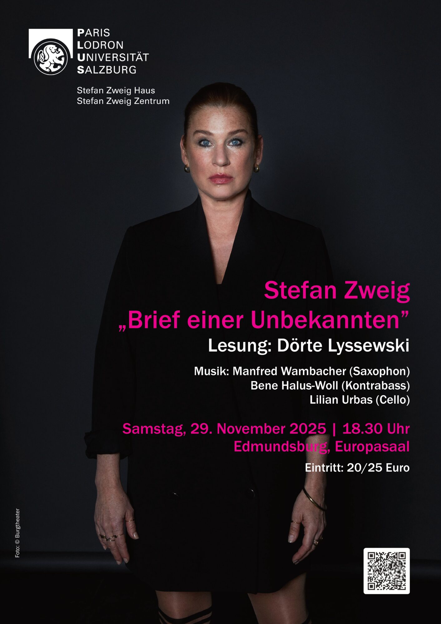 Stefan Zweig Lesung Lyssewski