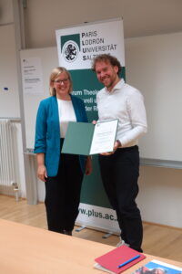 © Franz Gmainer-Pranzl) – mit der Unterschrift: Franca Spies (Laudatorin), Jan Niklas Collet