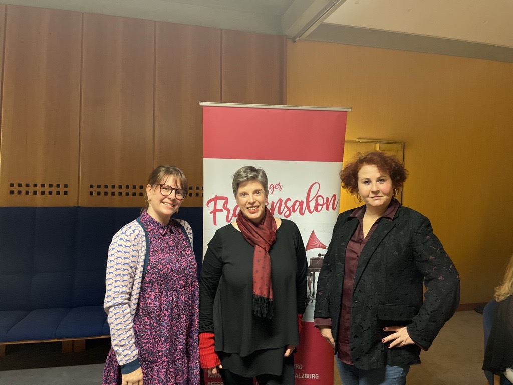 Vicky König als Diskussionsgast beim 44. Salzburger Frauensalon