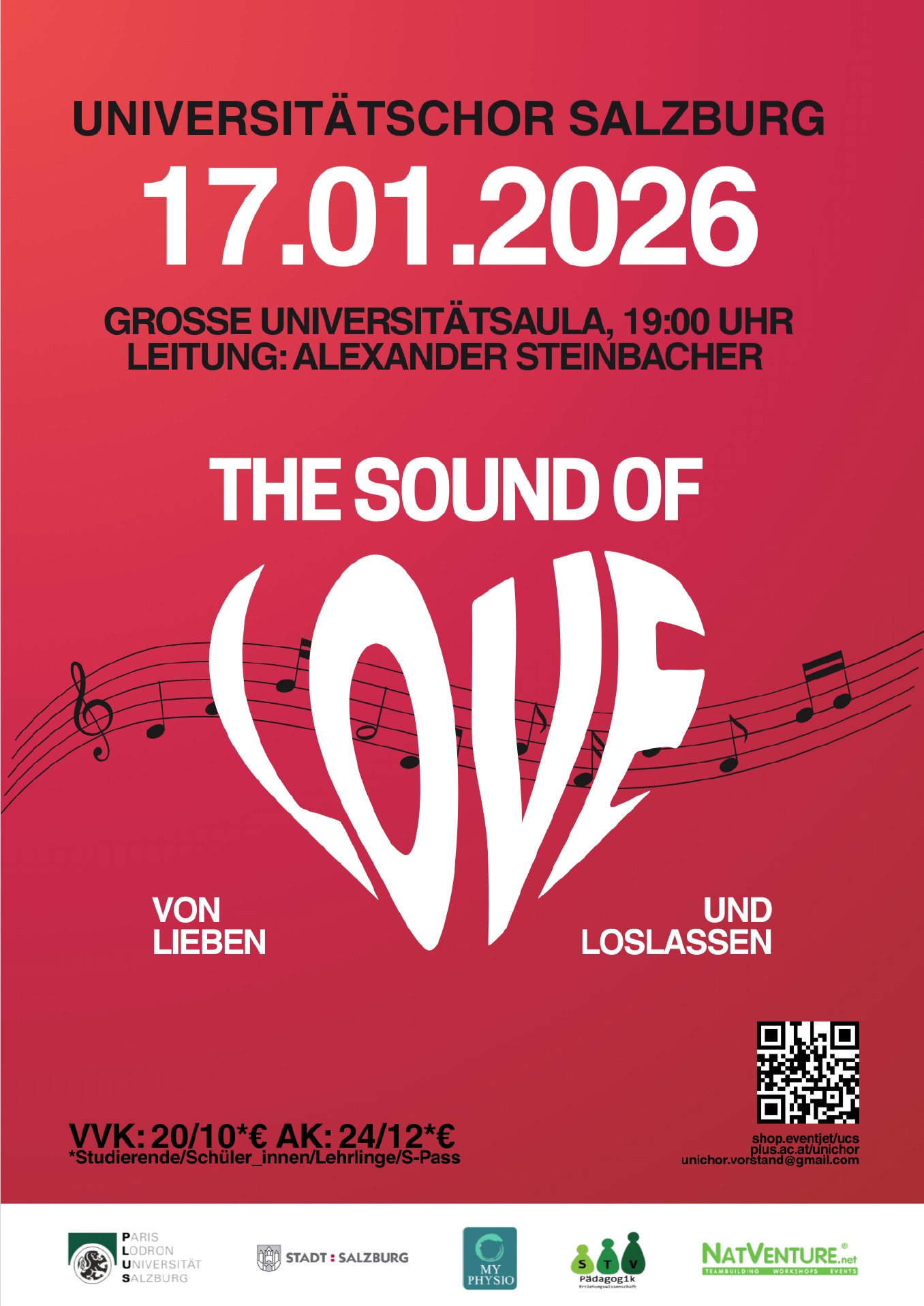Konzertplakat "The Sound of Love"
