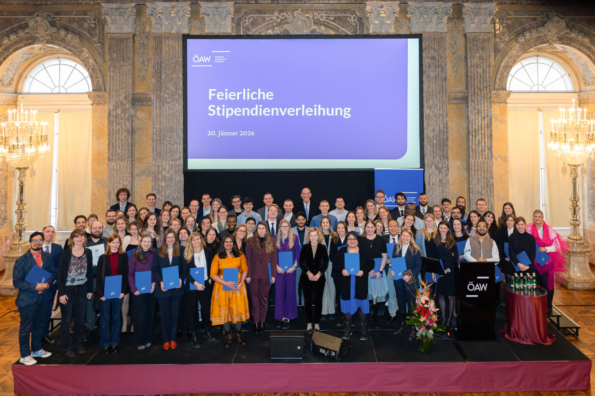 &Ouml;AW Stipendiat*innen Gruppenfoto