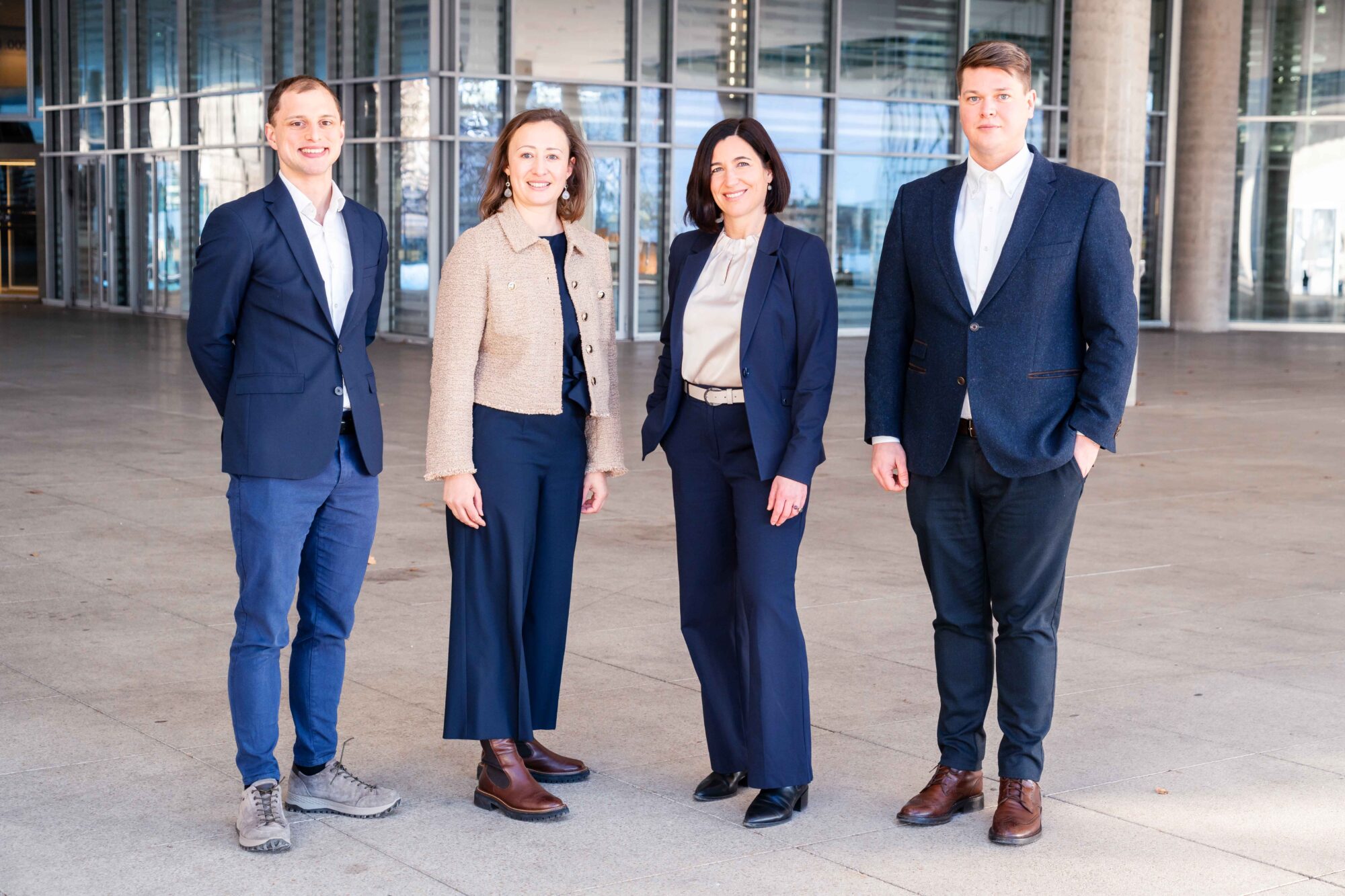 Mag. Lucas Staudinger, Bettina Kalhamer, MMag.&ordf; Susanne Sommer, Mag. Dominik Aumayr