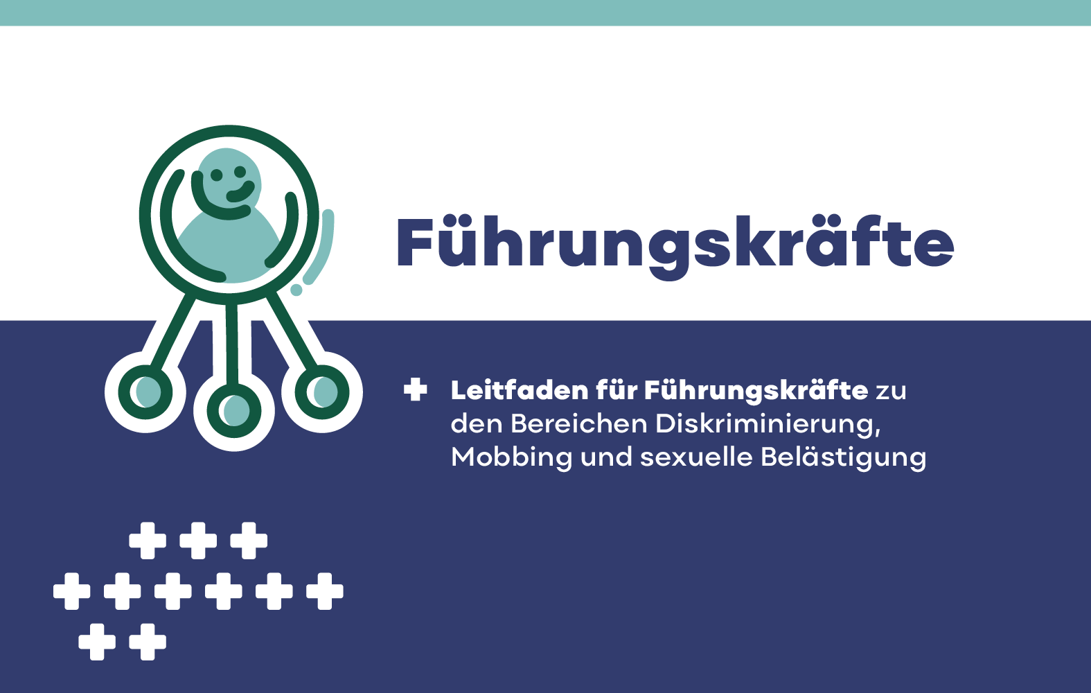 F&uuml;hrungskr&auml;fte: Leitfaden f&uuml;r F&uuml;hrungskr&auml;fte zu den bereichen Diskriminierung, Mobbing und sexuelle Bel&auml;stigung