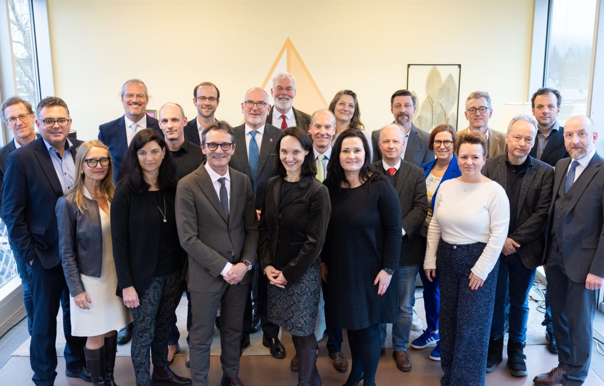 Gruppenfoto Er&ouml;ffnung Life Sciences Center