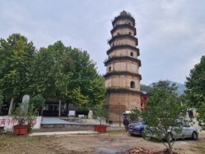 Pagoda at the site of the East Syriac monastery founded around 650, Wuchun/Shaanxi (China), photo: Winkler