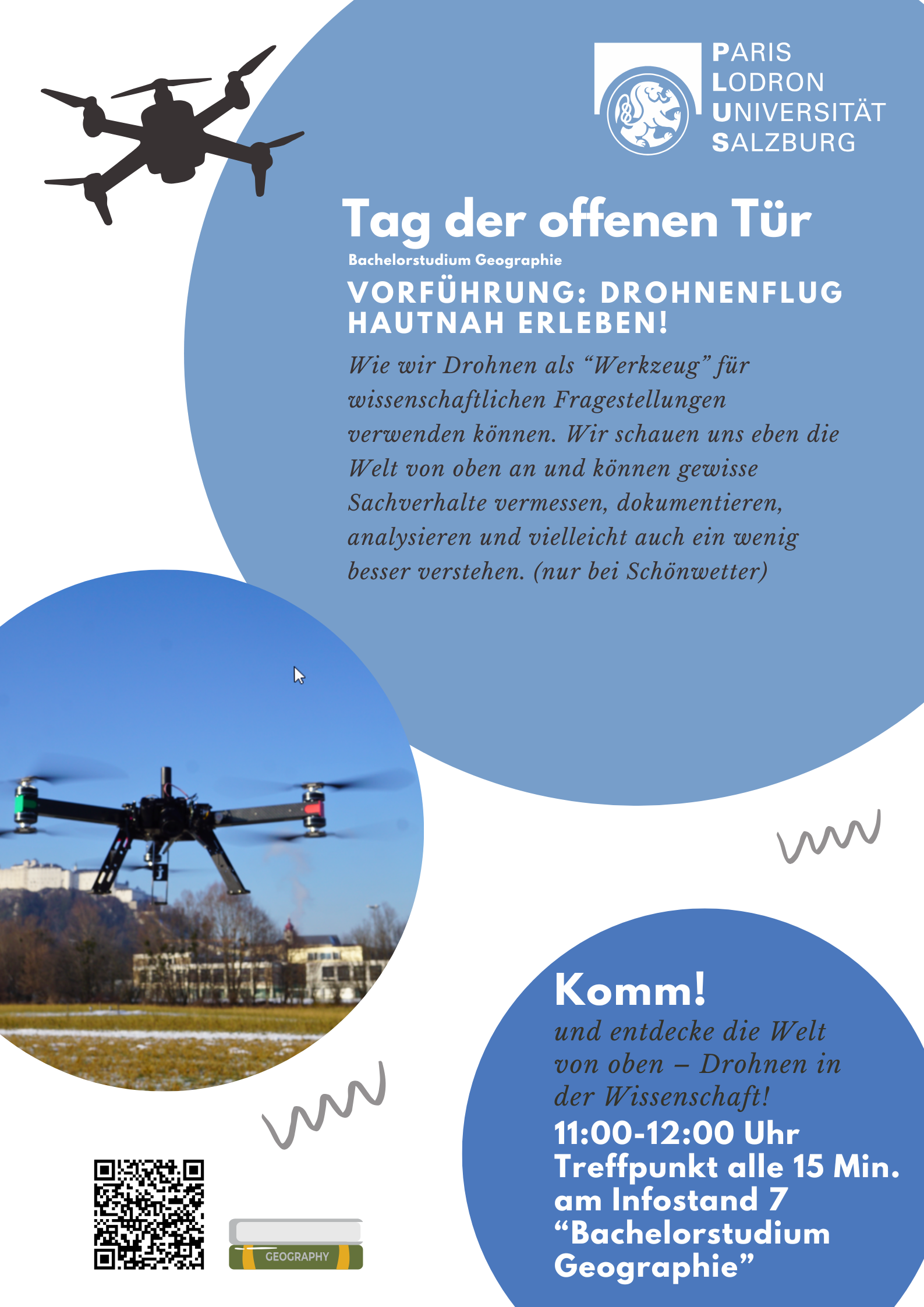 Programm TdoT 2026 - Geographie - Vorf&uuml;hrung Drohnenflug