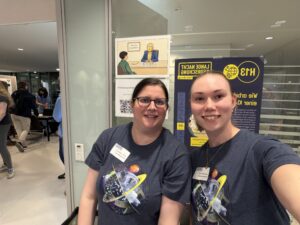 Isabella Scheibmayr and Nadine Neuhofer (HRM group)