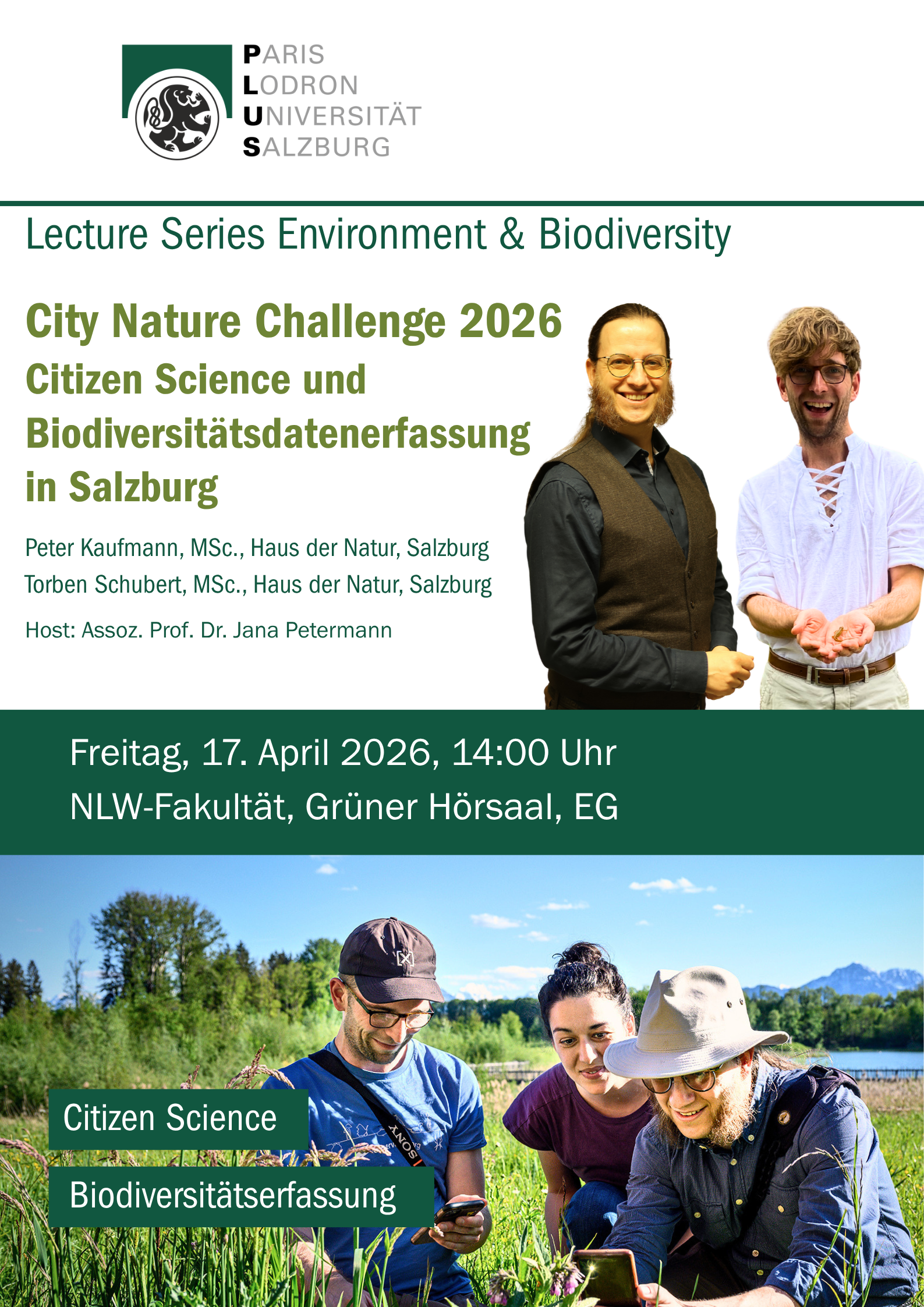 Guest Lecture City Nature Challenge (CNC)