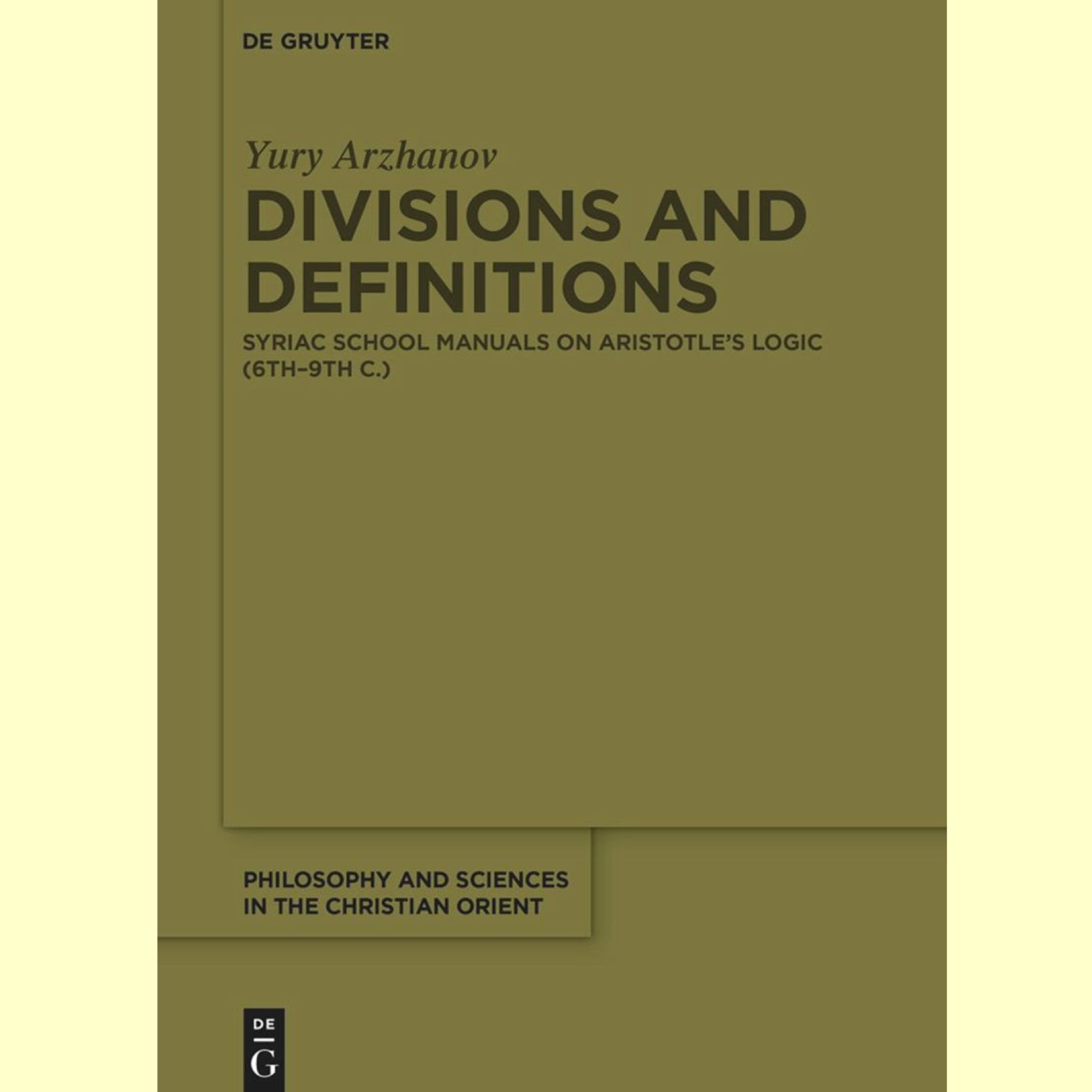 Divisions and Definitions