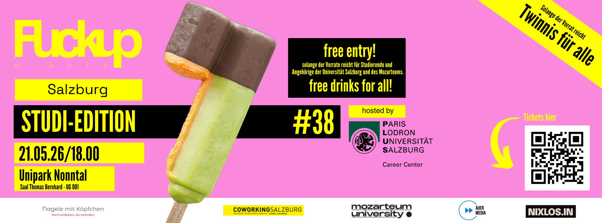 Fuckup Night #38 - Studi Edition