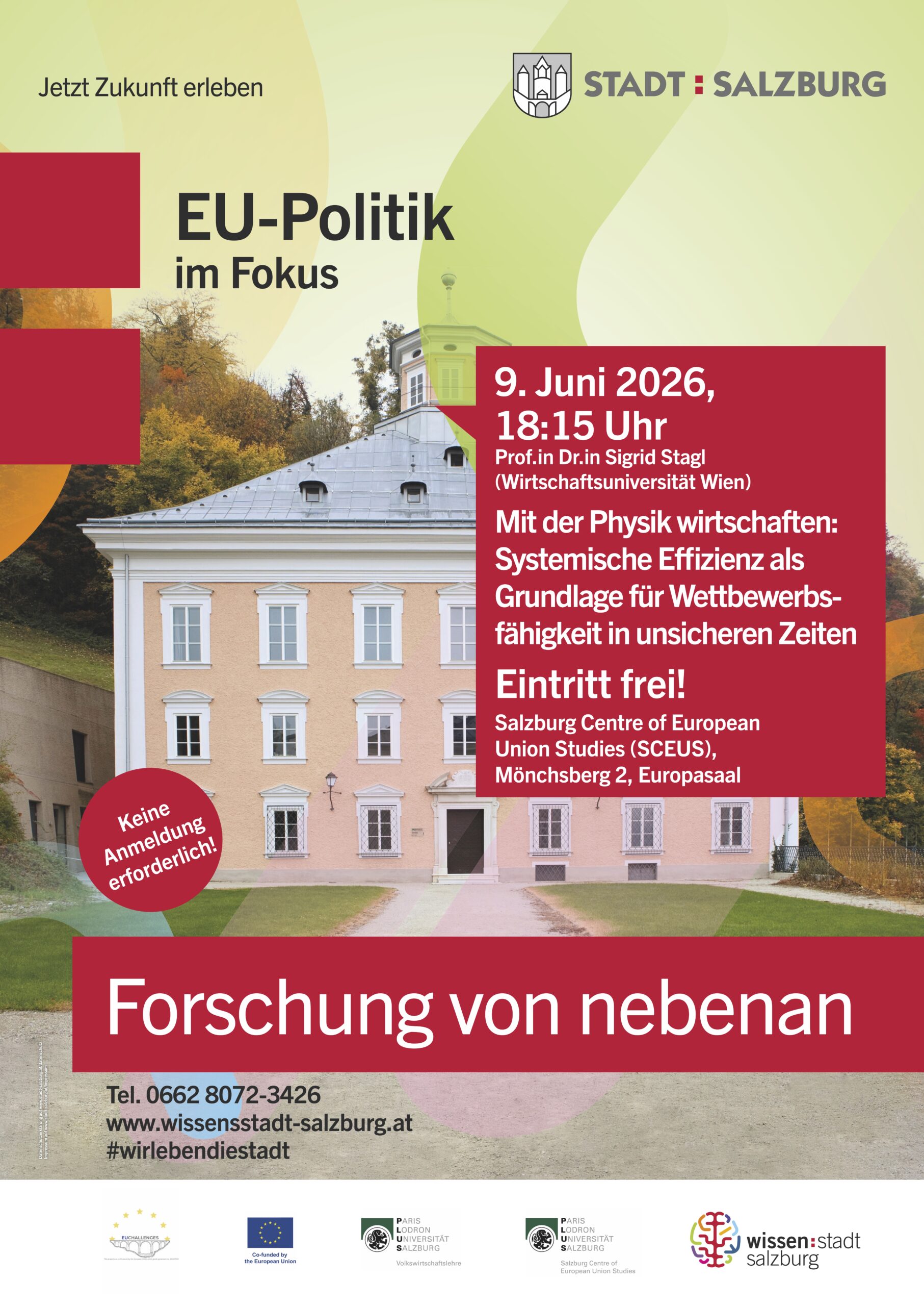Plakat Public Lecture STAGL