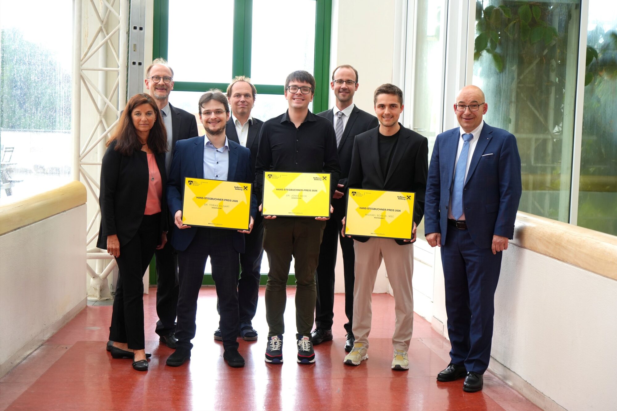Gruppenfoto Hans Stegbuchner Preis