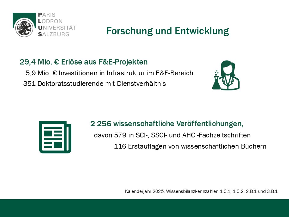 Folie 5 der Power Point Pr&auml;sentation des Quality Managements zu aktuellen Studierendenzahlen