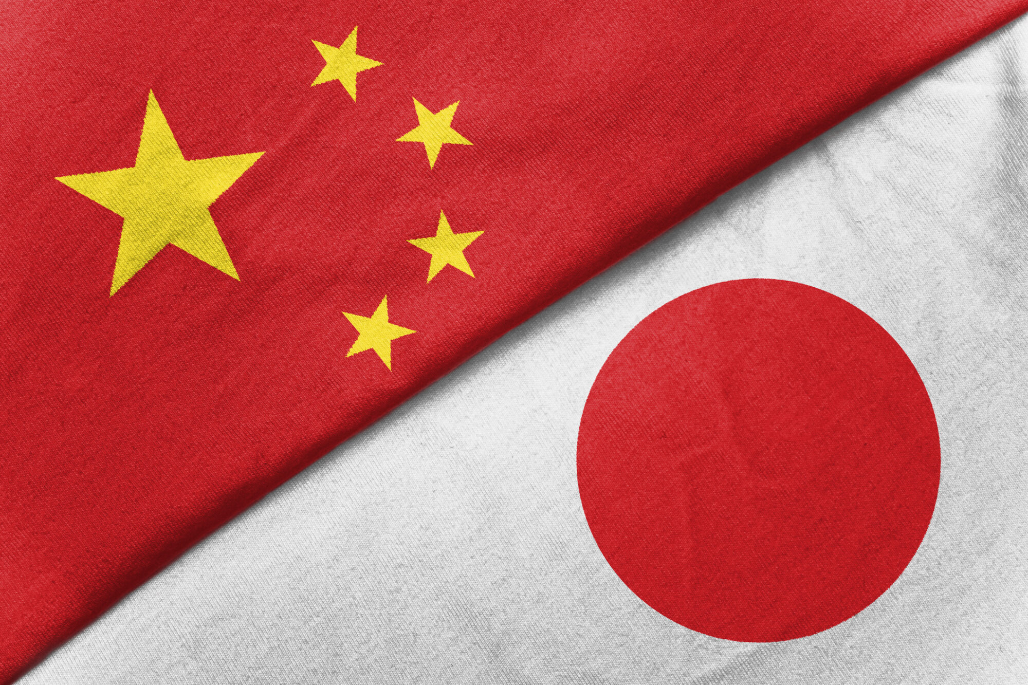 Relations between two countries. China and Japan
