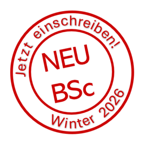 Jetzt einschreiben BSc AUG