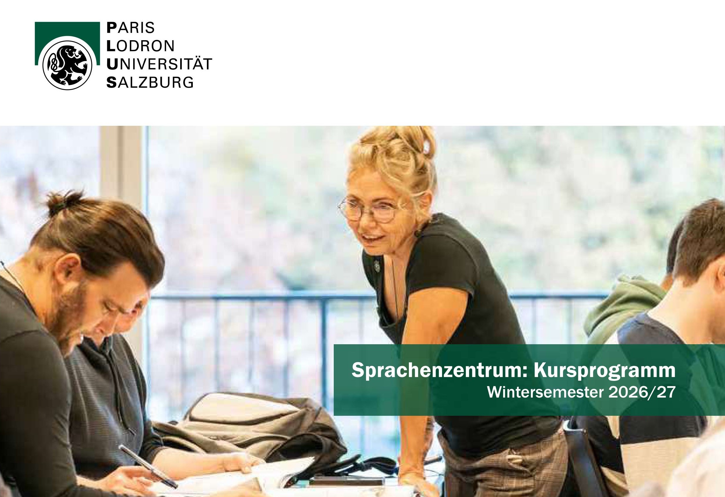Kursbrosch&uuml;re Wintersemester 2026/27