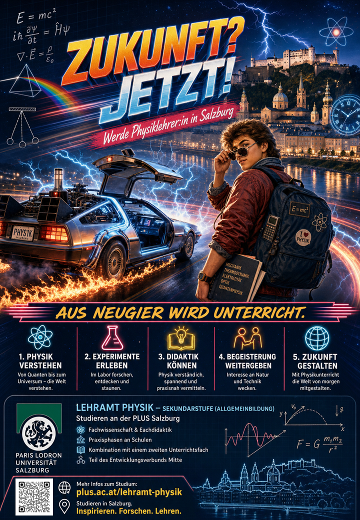 Unterrichtsfach Physik Salzburg - Zurück in die Zukunft