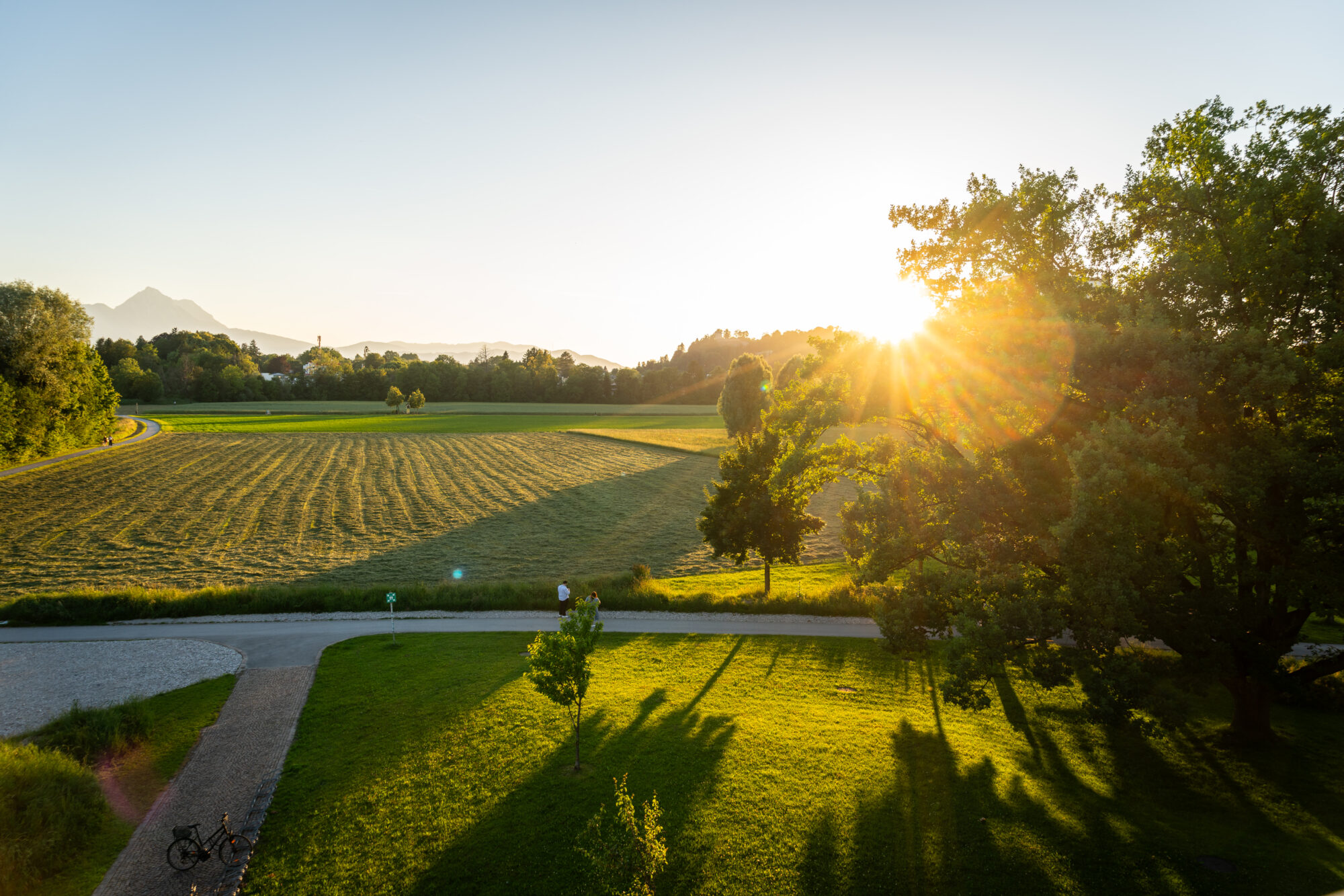 Sonnenuntergang Freisall