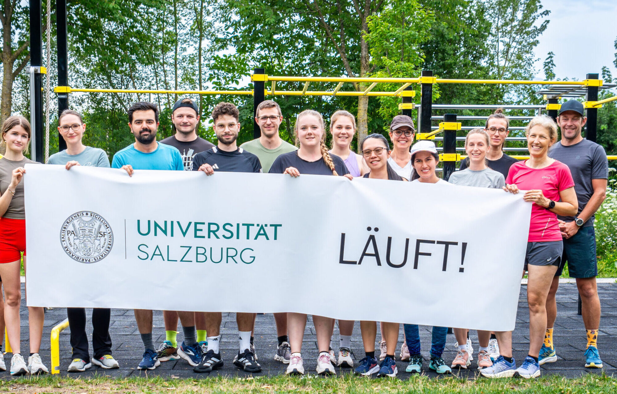 Gruppenfoto Businesslauf