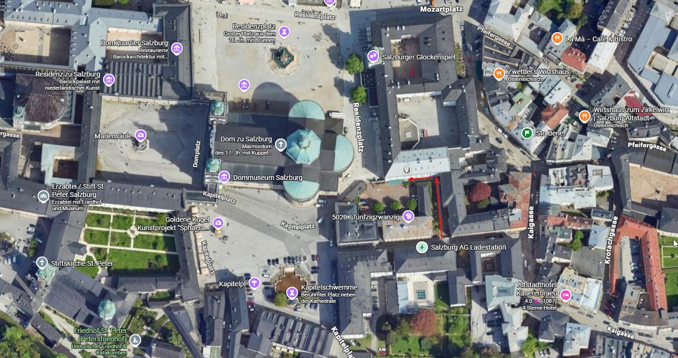 Google Maps satellite image
