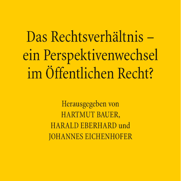Rechtsverhältnis ein Perspektivenwechsel_Cover