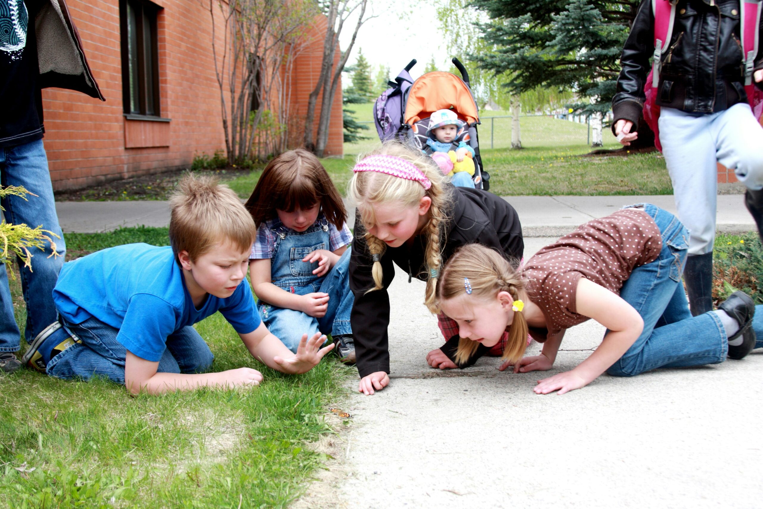 Spielende Kinder