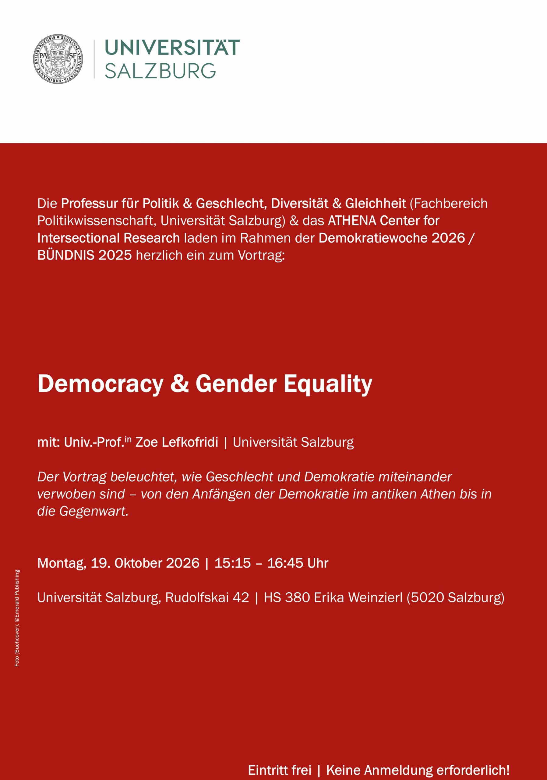 Flyer Demokratiewoche