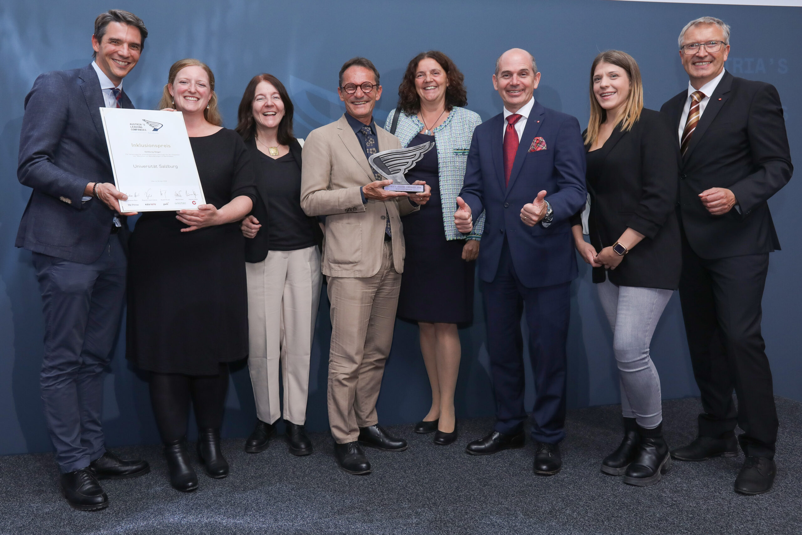 Gruppenfoto ALC-Inklusionspreis