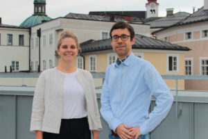 Foto: Isabell Lehnertz, MSc und Dr. Mario Wintersteiger
Fotocredit: Tara Dirala