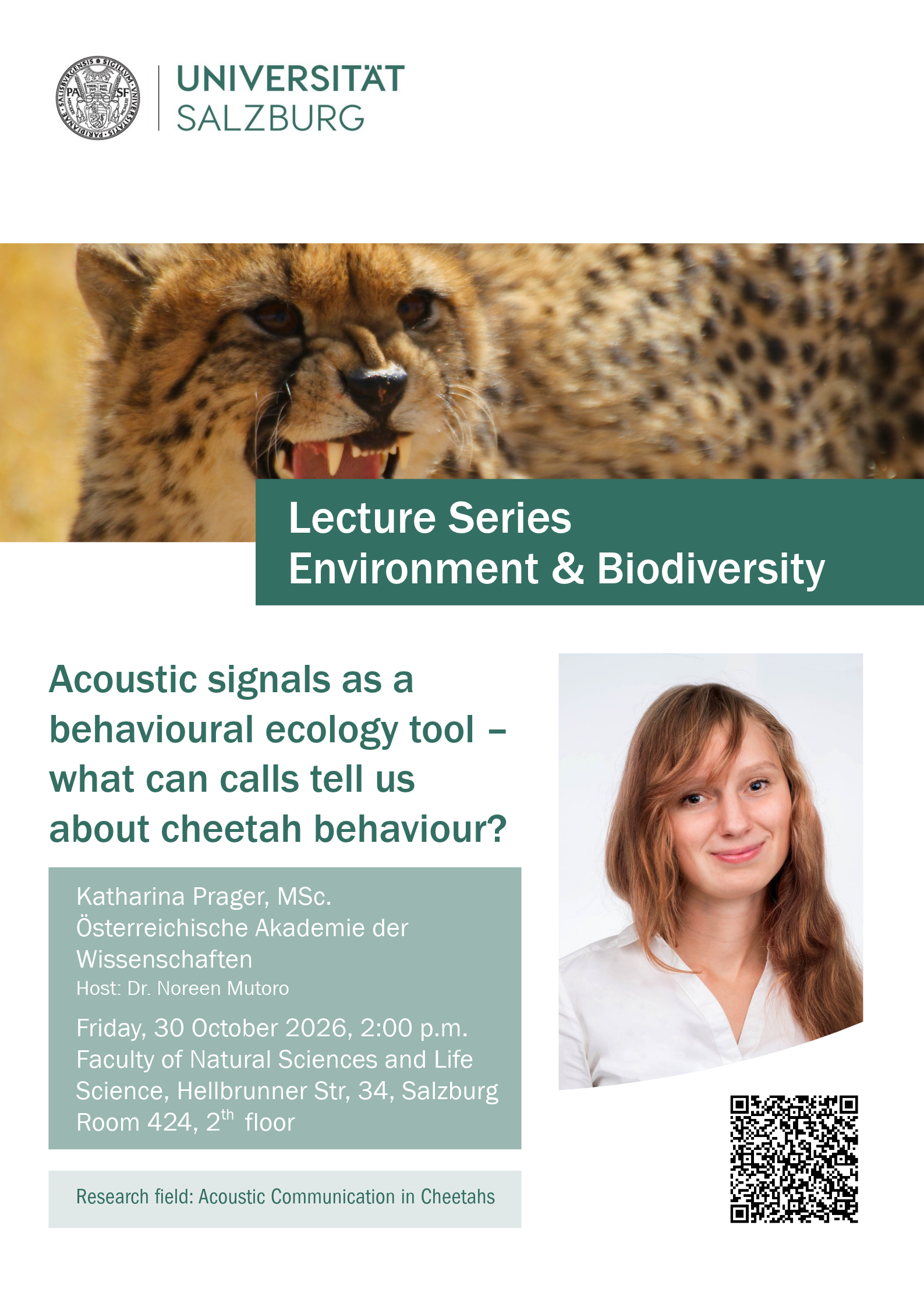 Guest Lecture UMBIO Katharina PRAGER