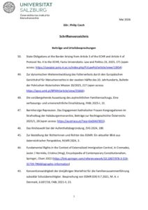 Publikationsliste