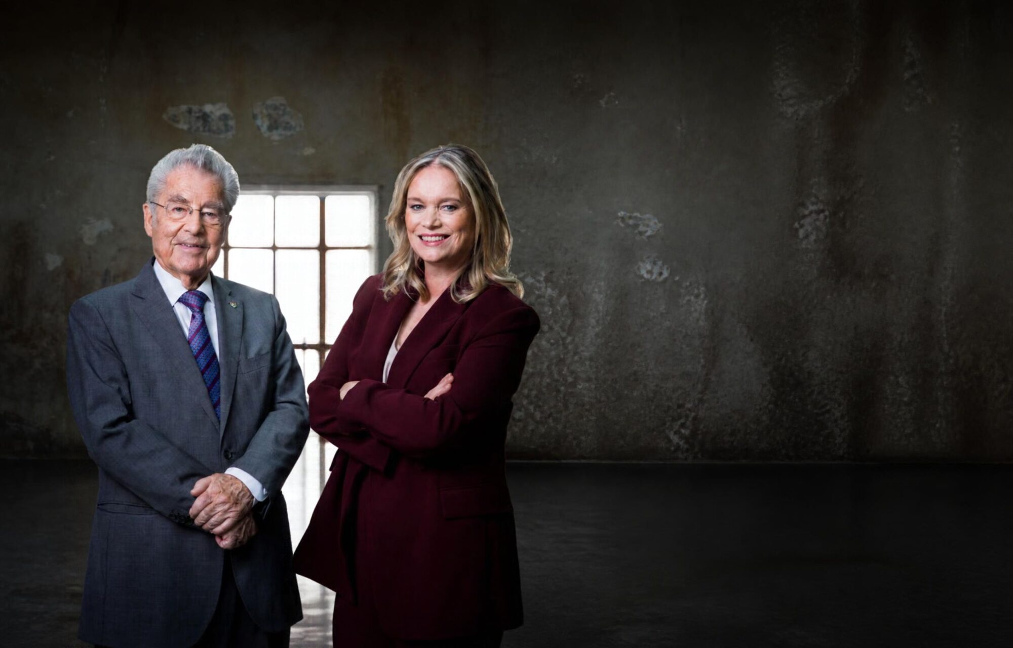 Heinz Fischer und Corinna Milborn