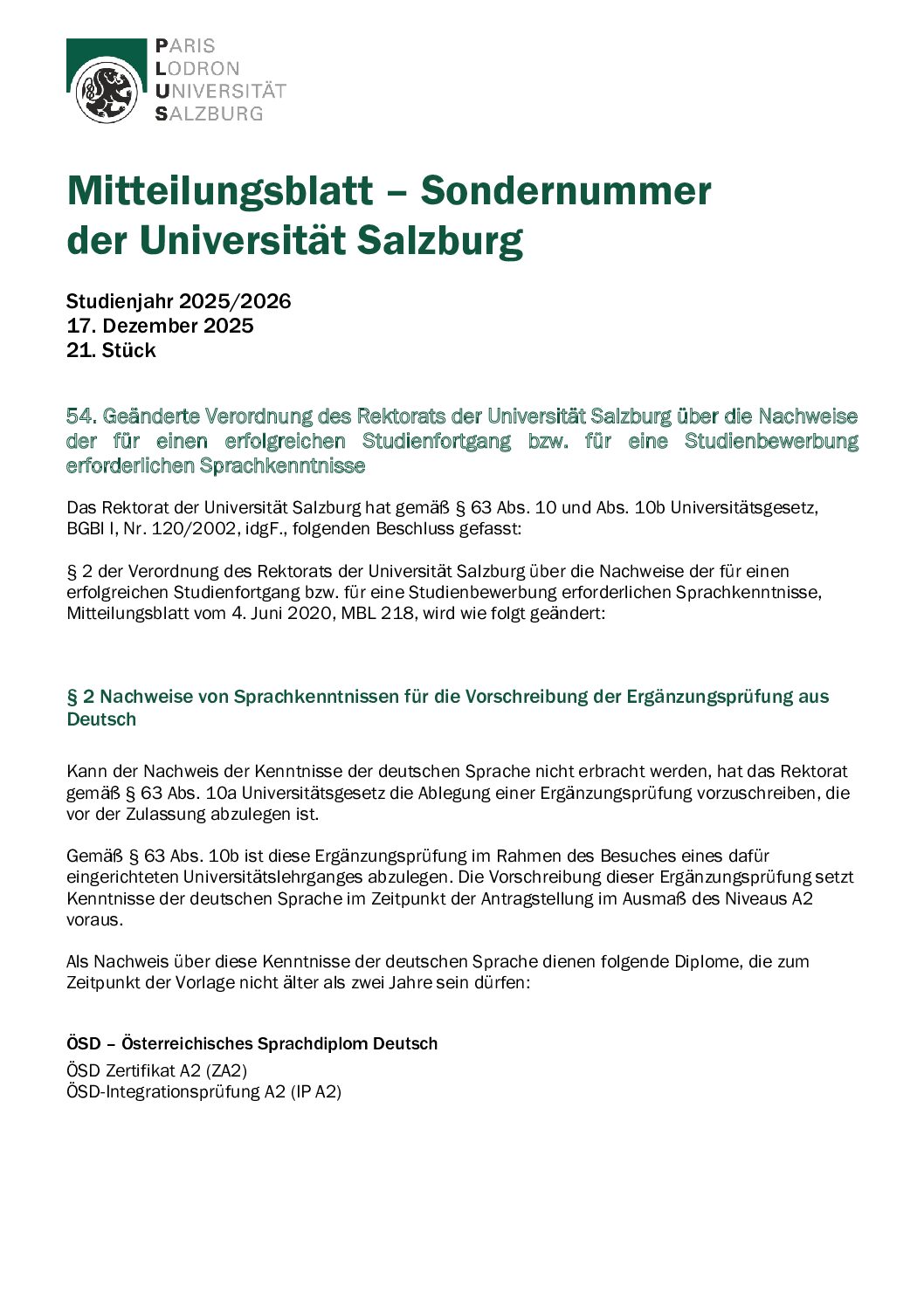 Mitteilungsblatt preview image