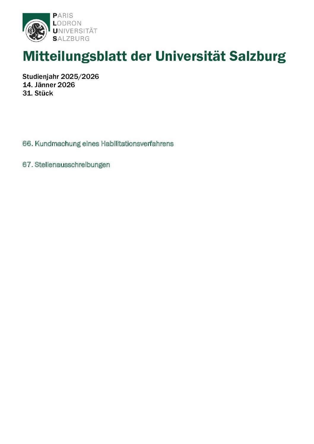 Mitteilungsblatt preview image