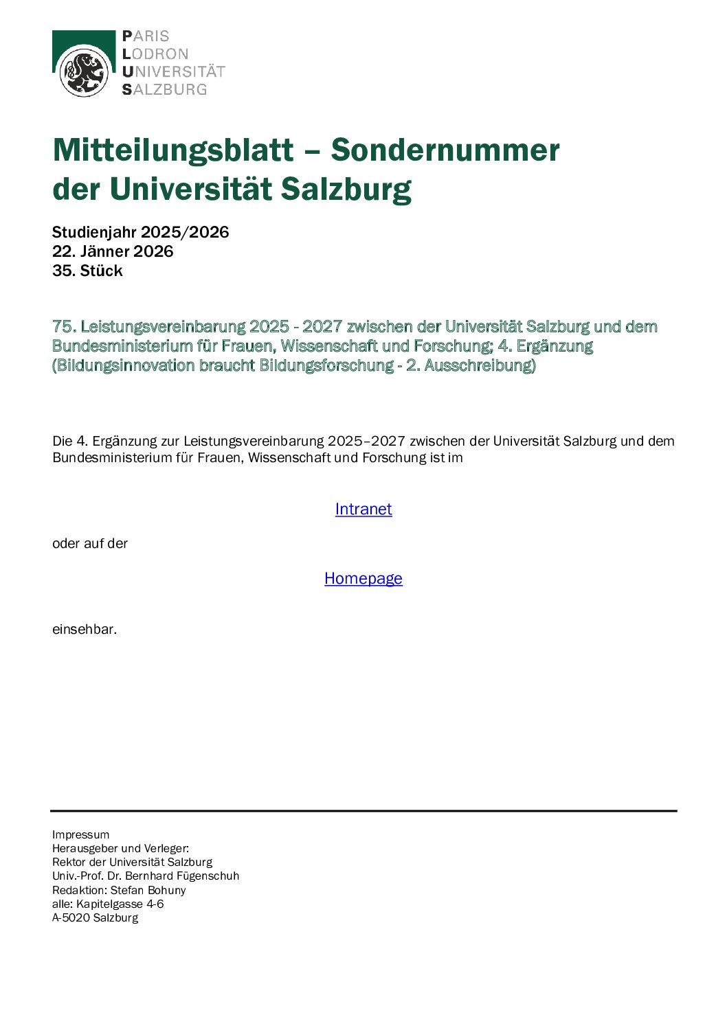 Mitteilungsblatt preview image