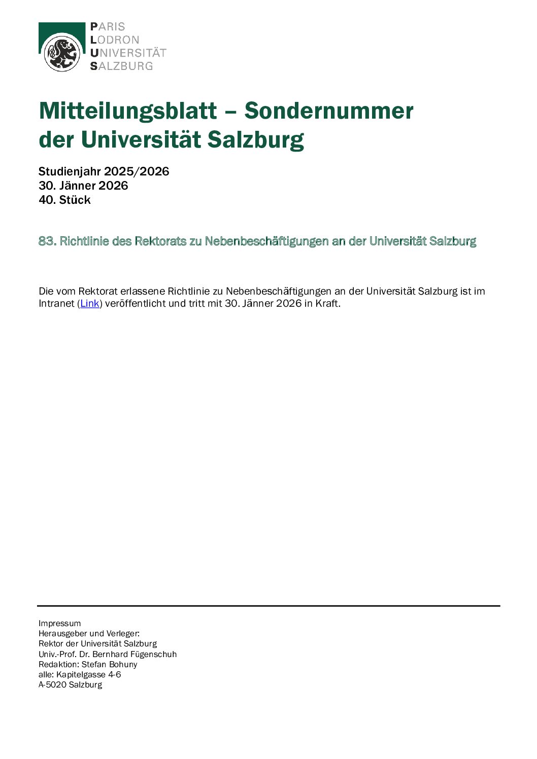 Mitteilungsblatt preview image