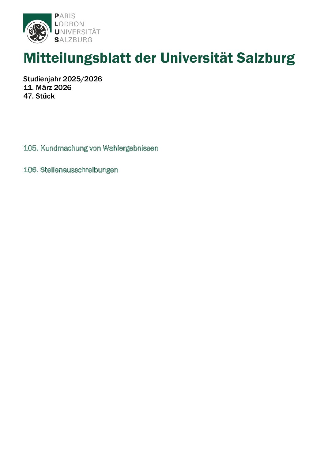 Mitteilungsblatt preview image