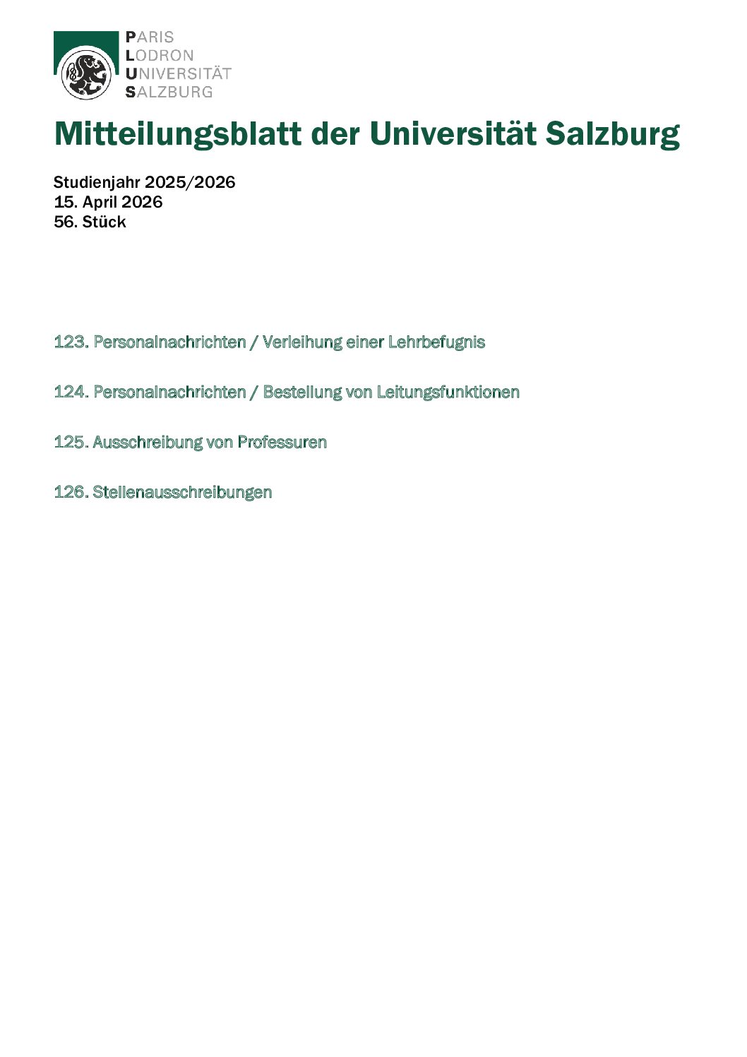 Mitteilungsblatt preview image