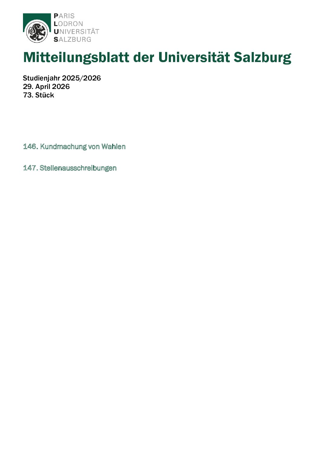 Mitteilungsblatt preview image