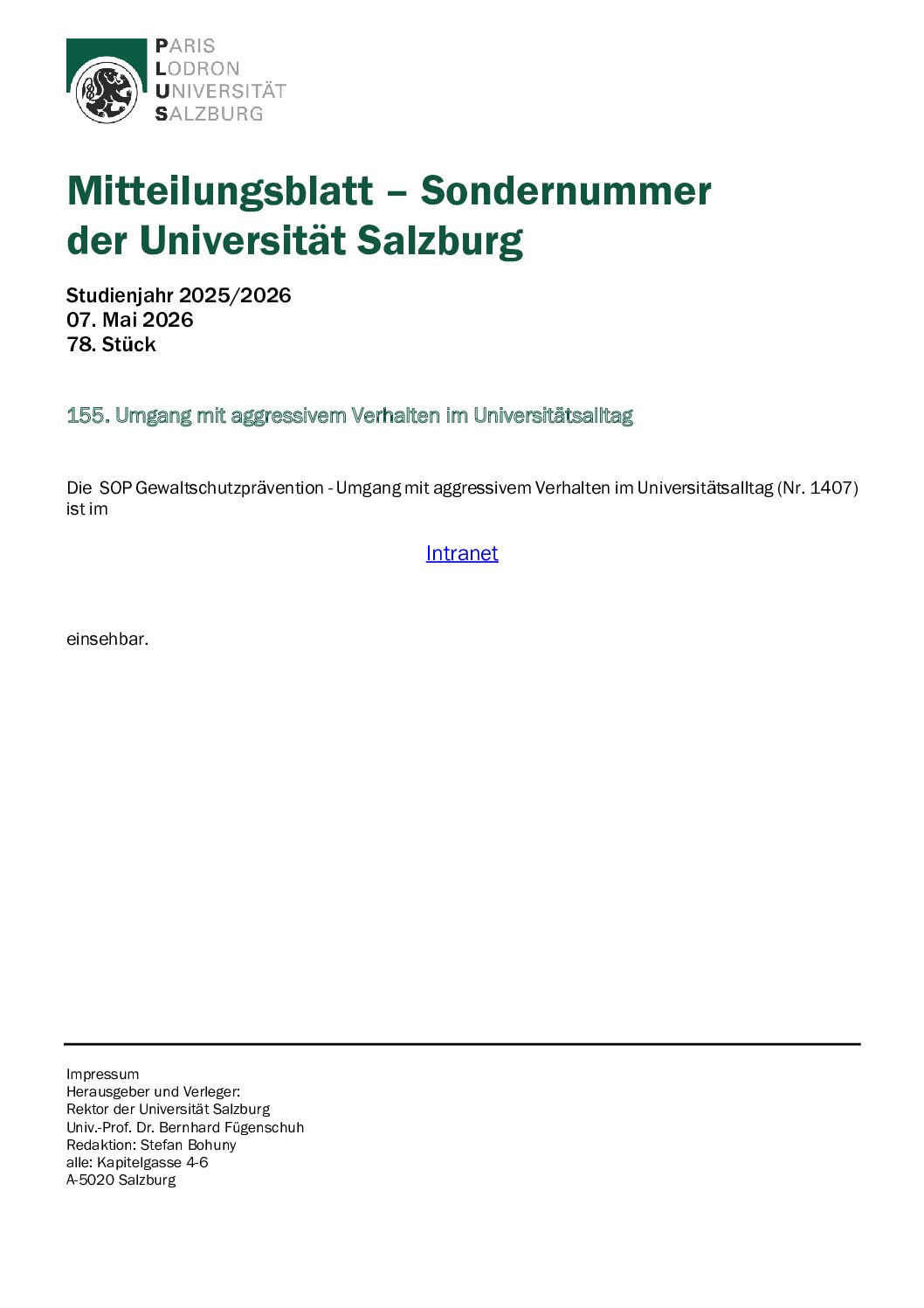 Mitteilungsblatt preview image