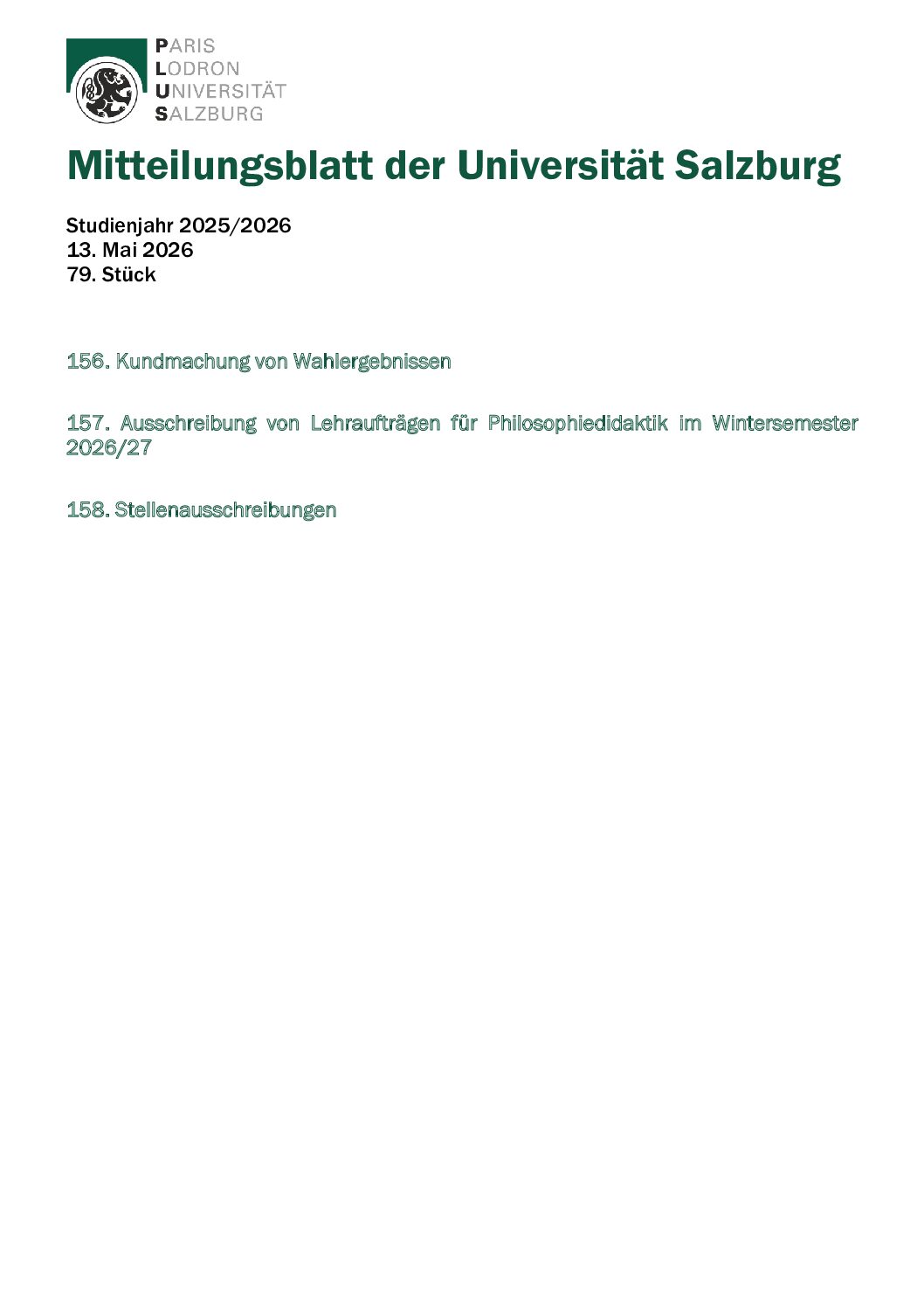 Mitteilungsblatt preview image