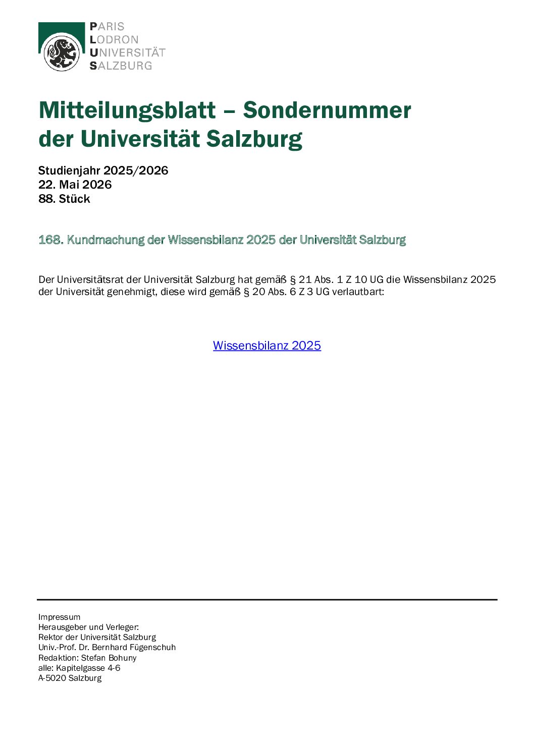 Mitteilungsblatt preview image