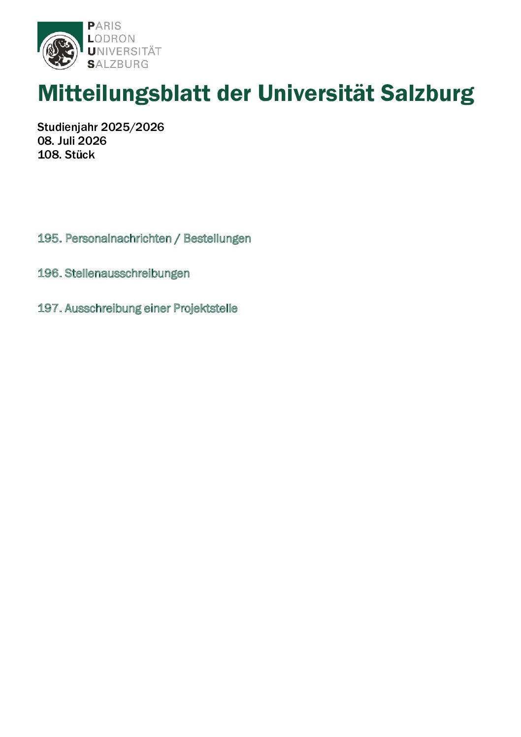 Mitteilungsblatt preview image