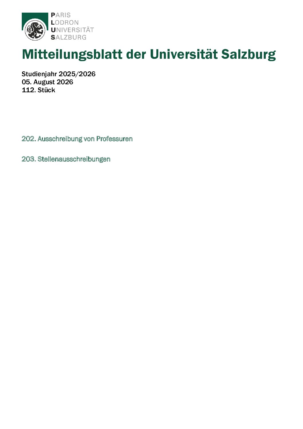 Mitteilungsblatt preview image