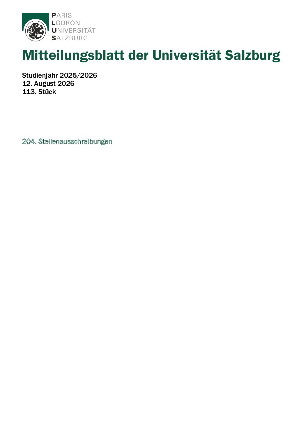 Mitteilungsblatt preview image