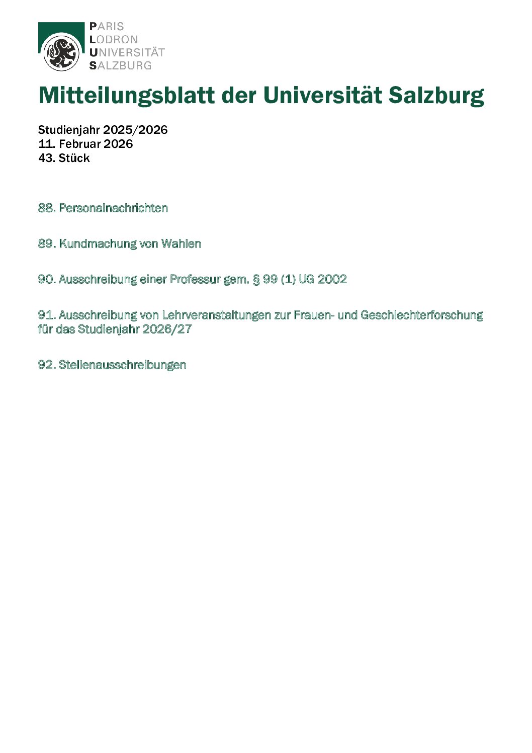 Mitteilungsblatt preview image